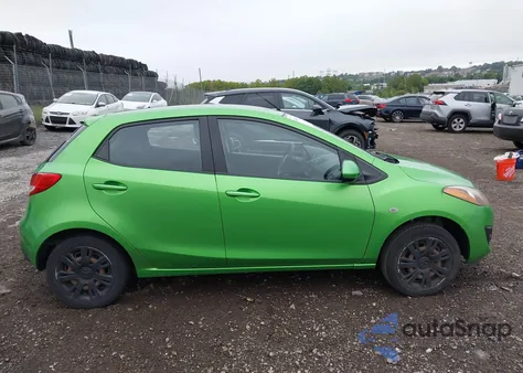 2012 Mazda Mazda2 Sport из США, поврежденный, VIN JM1DE1KZ9C0150908